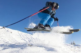 Skier  Chamonix